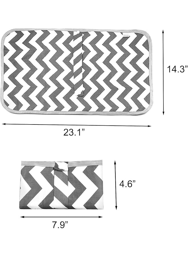 X spring Spring Foldable Diaper Changing Pad Ultra Thin Waterproof Changing Mat Portable Baby Changing Pad For Travel And Outdoor Use Essential Newborn Care Accessory For Parents - Image 4