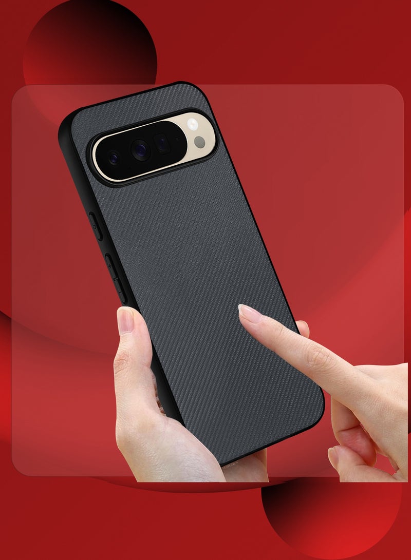 Full Carbon Style Laminated Shock Resistant Case for Pixel 10 Pro XL - Grey - Image 3