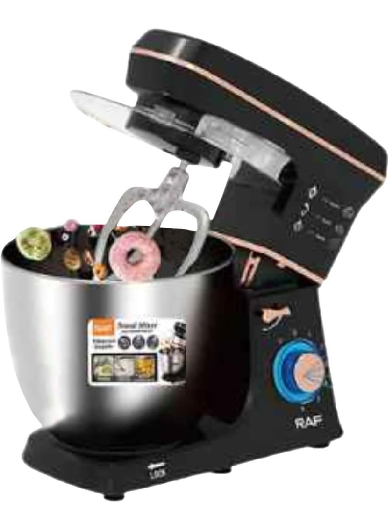 آر إيه أف خلاط قائم من راف R.6615، 2000 واط، سعة 12 لترًا، أسود - Image 1
