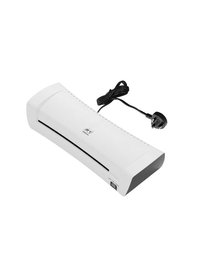 Hot And Cold Laminating Machine White - Image 2