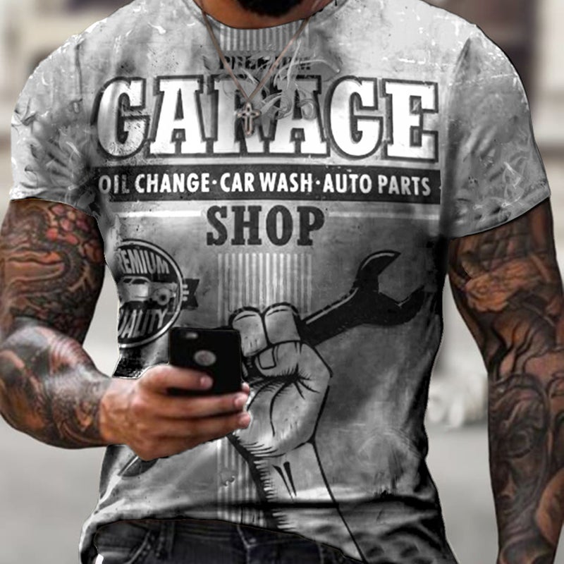 Men's T-Shirt Grey L