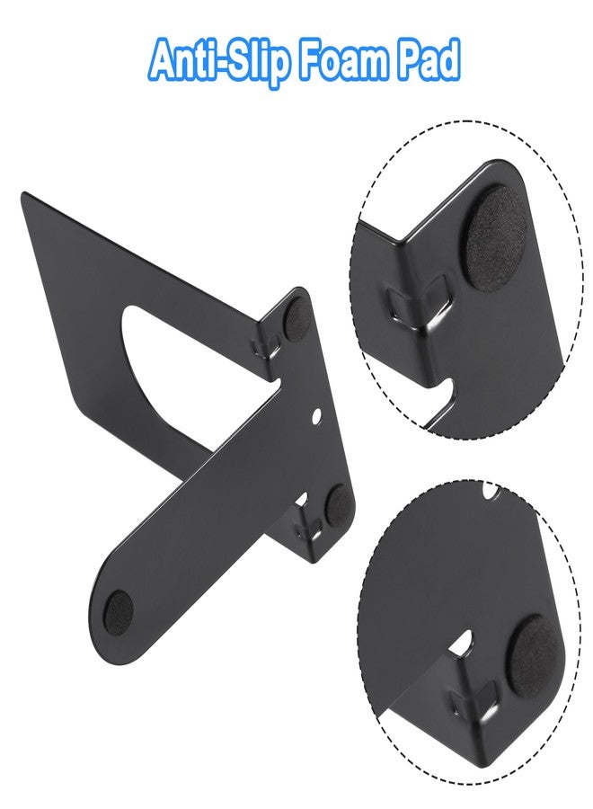 JIANTA Small Book Ends, Bookends for Shelves, Heavy Duty Metal Bookends, Black Non-Skid Bookshelf Holder Stand for Home, Office, Library, School (5.1 x 3.9 x 2.7 in, 6 Pairs) - Image 5