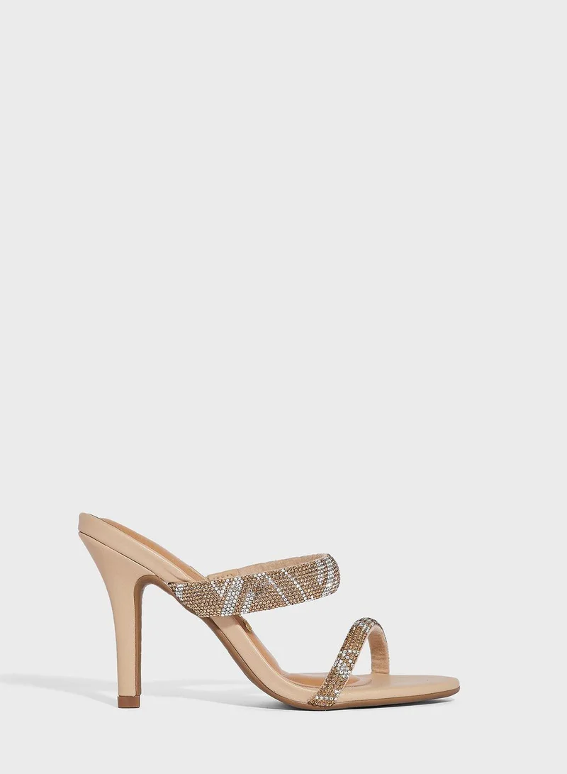 VIZZANO Penelope Multi Strap High Heel Sandals