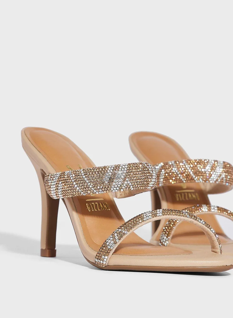 VIZZANO Penelope Multi Strap High Heel Sandals