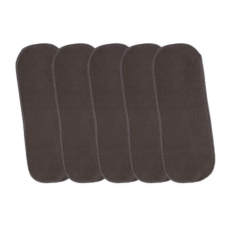 LAPRY Eco-Friendly Baby Reusable Diaper's Insert - Soft, Adjustable, Leak-Proof Cloth Diaper Insert for Newborns and Toddlers Insert ((5 Insert)) - Image 1