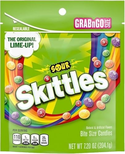 Skittles 2 pk Bundle of Sour Skittles 72 oz each - Image 1