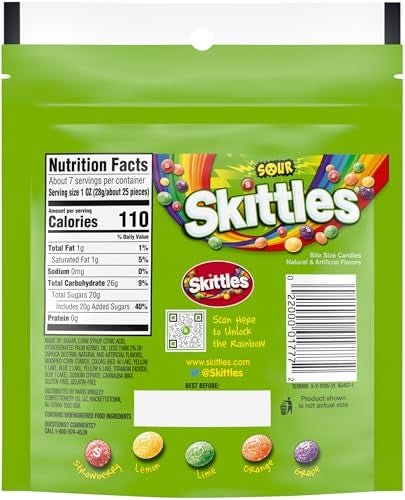 Skittles 2 pk Bundle of Sour Skittles 72 oz each - Image 5