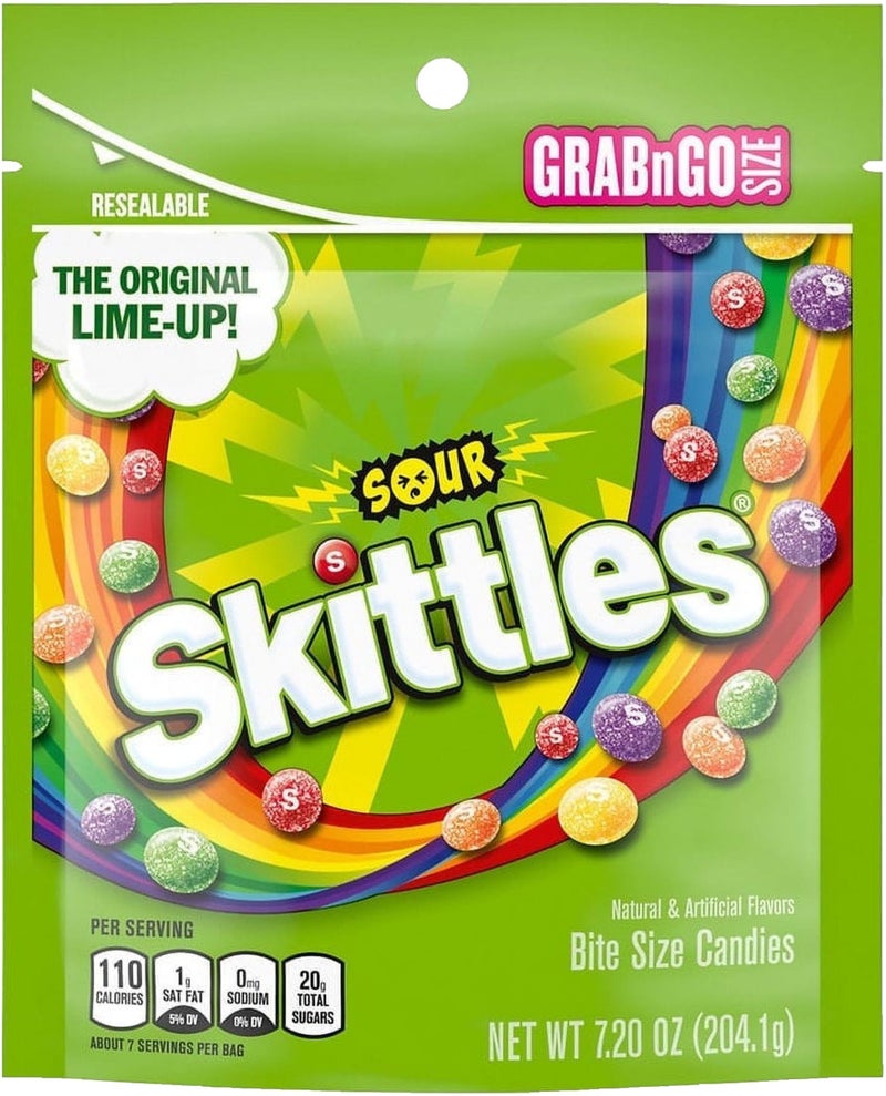 Skittles 2 pk Bundle of Sour Skittles 72 oz each - Image 3