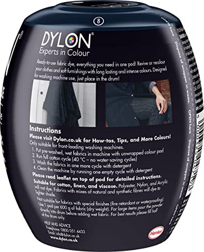 DYLON صبغة ديلون للغسالة 350 جرام 08 أزرق بحري - Image 2