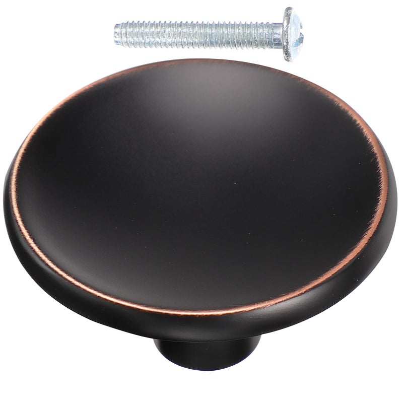 Vintage Dark Single Hole Cabinet Knob Metal Kitchen Drawer Knob Nordic Style Handle - Image 2