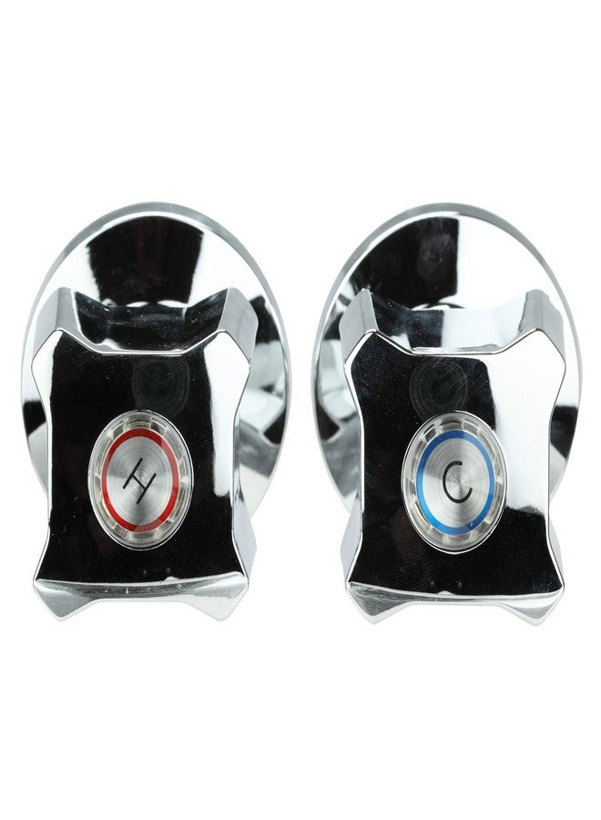 دانكو طقم زينة حوض الاستحمام/الدش المتين من دانكو، مصنوع من النحاس بمقبضين، من كولر، كروم، 9C-26H/C، طقم واحد (39687) - Image 3