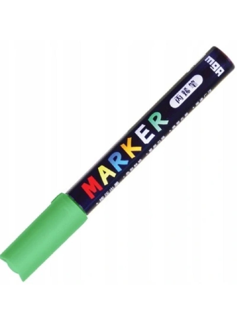 M&G Acrylic Marker Pen 2mm Green (S500) APL976D966 - pzsku/Z131EB895249D2A773659Z/45/_/1711375800/ec9769a6-2333-423d-8d20-452ea6725502