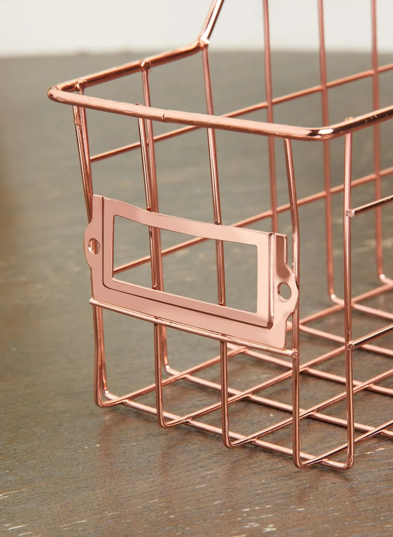 Back to school kit Rose Gold Desk File Holder