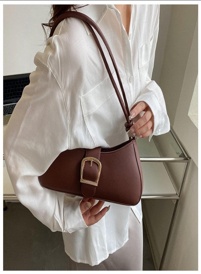 SANTORINI Nova Hobo shoulder bag | Women Handbag for party, dinner, casual wear bag for Girls.(Brown) - Image 2