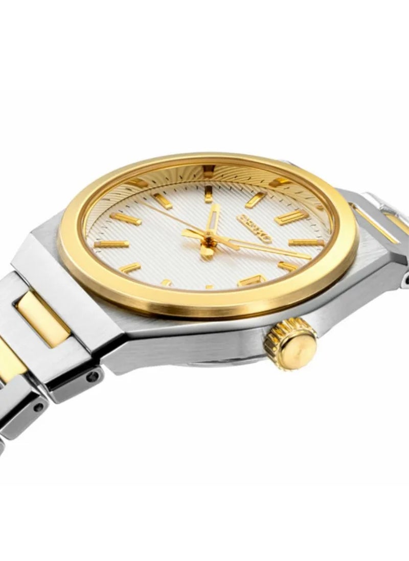 Seiko - Women's Water Resistant Analog Quartz Watch SUR578P1 - 34mm - Image 1