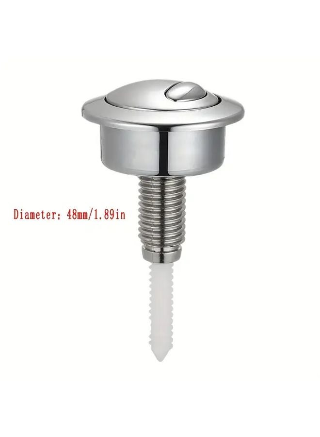 Dual Flush Toilet Push Button 48mm Diameter For Standard Cistern Holes - Image 4