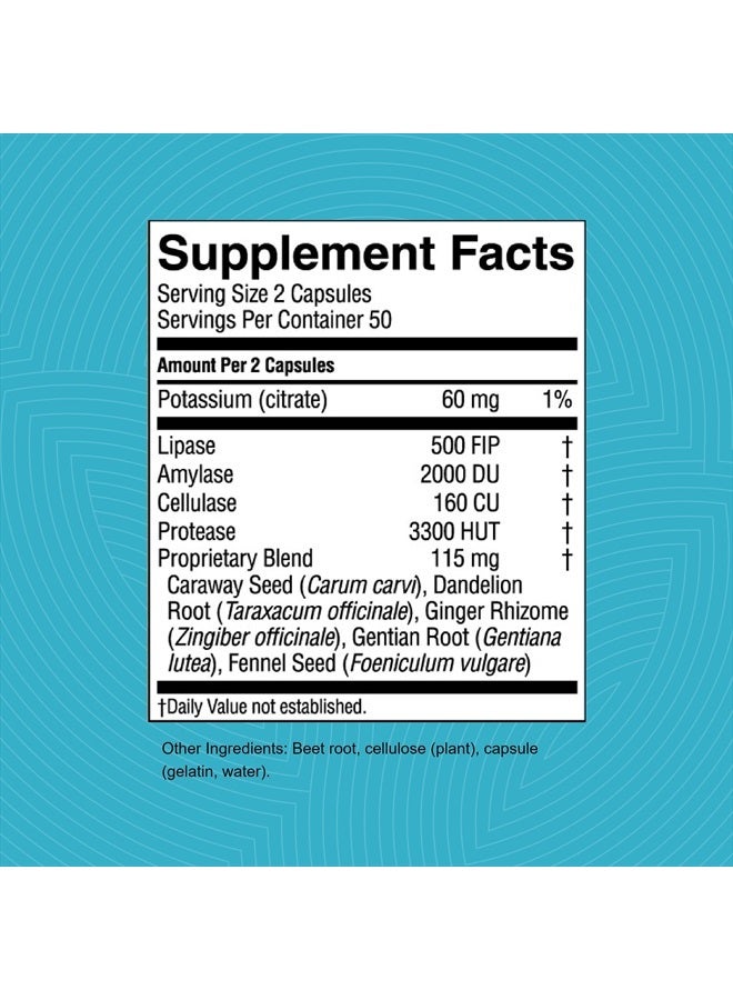 NATURE'S SUNSHINE Hi Lipase Dietary Supplement, 100 Capsules | Powerful Enzyme Supplement that Allows the Digestive System to Digest Fats - Image 3