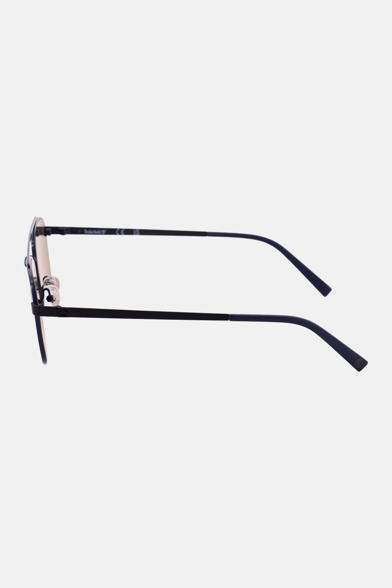 Timberland Men TB916802D55 Round Sunglasses, Smoke Black - Image 4