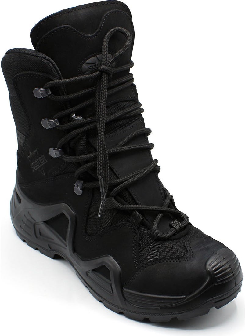 Scooter  Waterproof Tied Combat Boots Men  - Image 1
