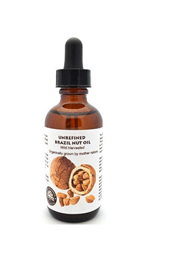 Best Nature's Cosmetics Virgin Organic Brazil Nut Oil Moisturizer | Brazilian Nut Oil For Skin | Brazilian Nut Oil For Hair 1 Oz - Image 1