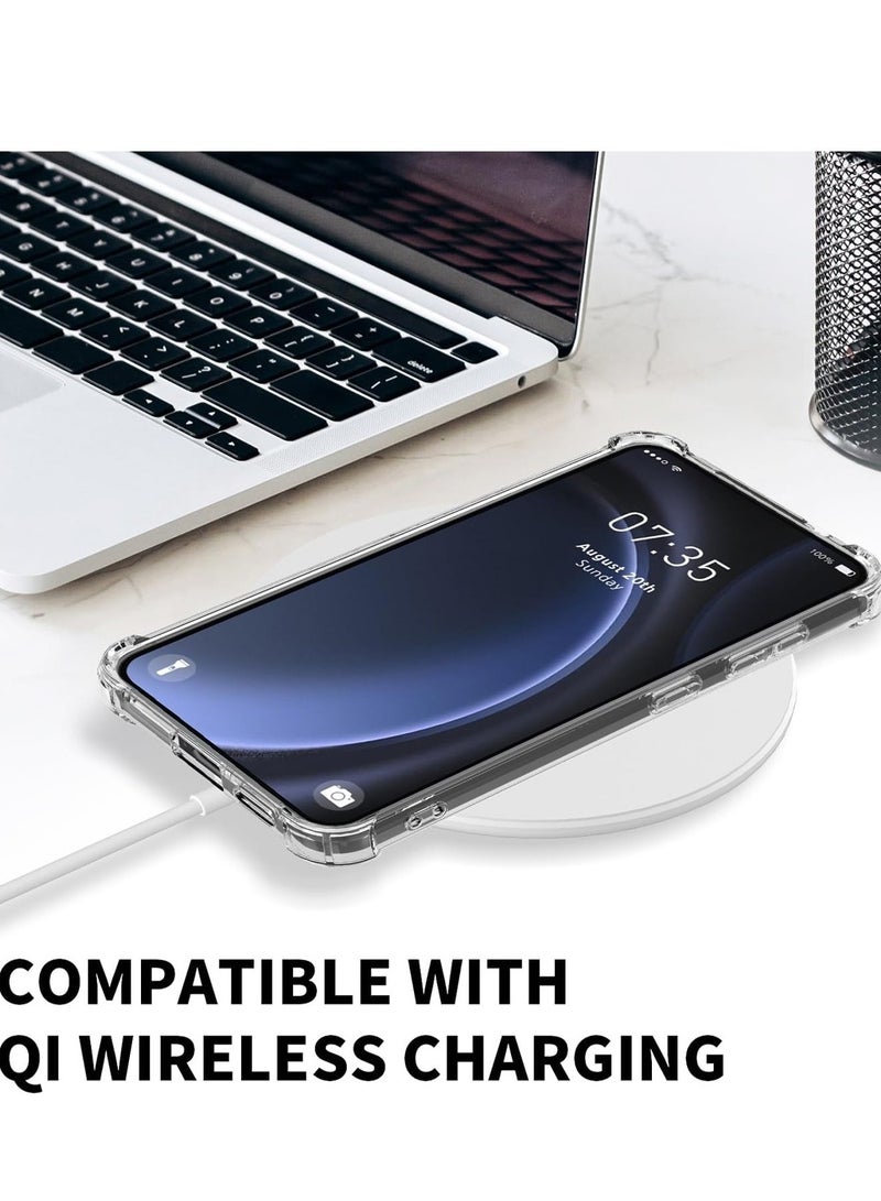 Techie جراب خلفي شفاف وواقي لهاتف Samsung Galaxy A25 2024 مصنوع من مادة TPU مع حماية لعدسة الكاميرا - Image 5