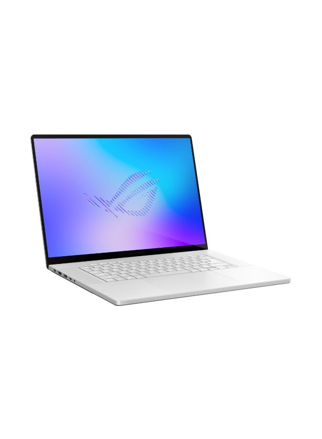 ASUS ROG Zephyrus G16 Laptop With 16 Inch 2.5K WQXGA (2560x1600) Display, Core Ultra 9 386H Processor/32GB RAM DDR5/1TB SSD/Windows 11 Home/ NVIDIA GeForce RTX 5070 Ti Graphics/ English/Arabic Platinum White - Image 2