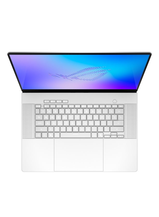 ASUS ROG Zephyrus G16 Laptop With 16 Inch 2.5K WQXGA (2560x1600) Display, Core Ultra 9 386H Processor/32GB RAM DDR5/1TB SSD/Windows 11 Home/ NVIDIA GeForce RTX 5070 Ti Graphics/ English/Arabic Platinum White - Image 4
