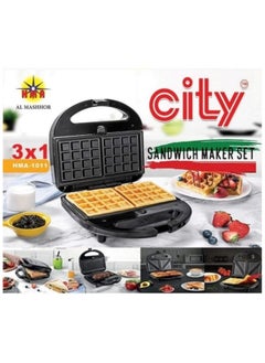 3 IN 1 Multifunctional SANDWICH MAKER (Grill ,Toast, Waffle)