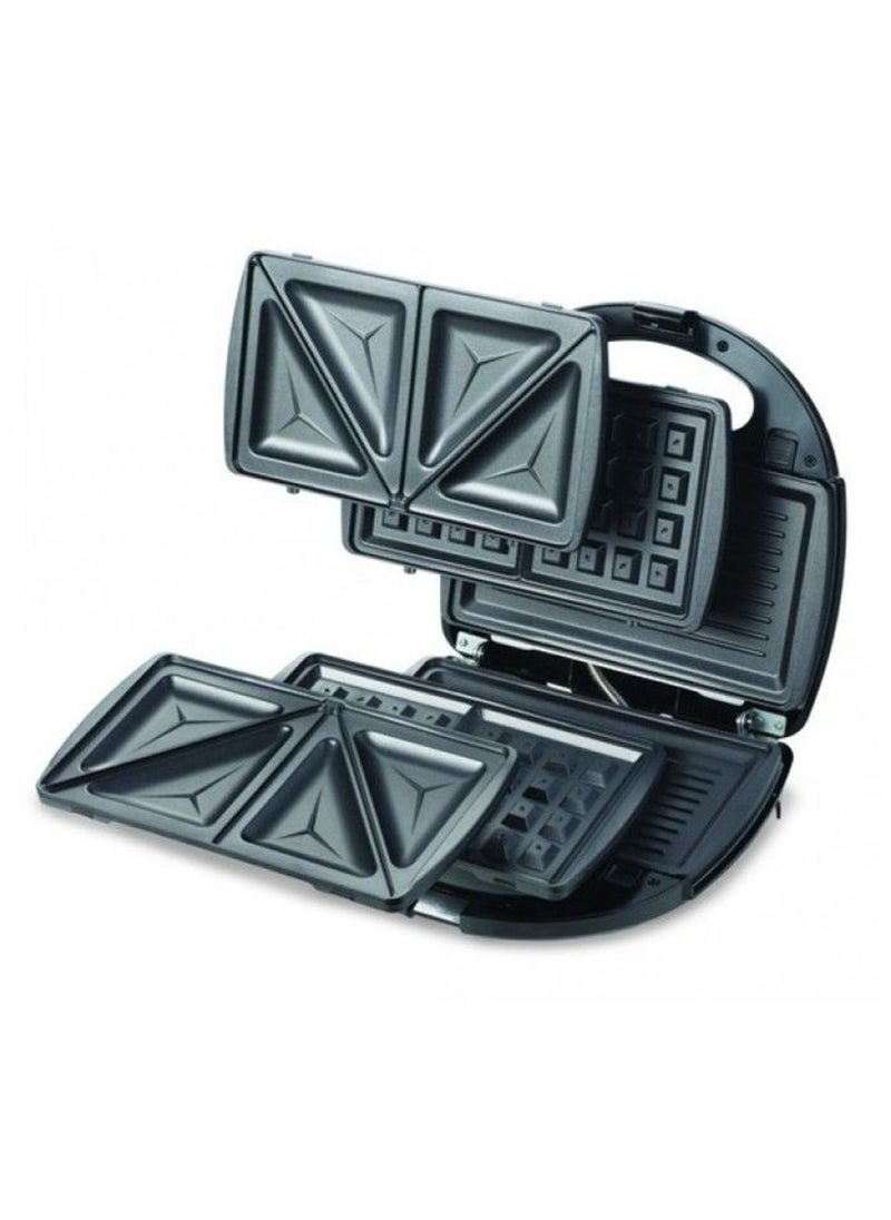 City - 3 IN 1 Multifunctional SANDWICH MAKER (Grill ,Toast, Waffle) - Image 1