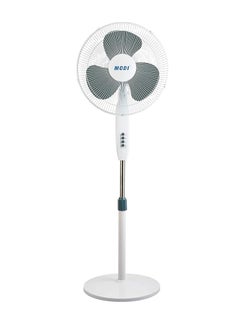 MODI Pedestal Fan,16-Inch Cooling Fan with 3 Wind Speeds，Height Adjustable Stand Fan 60W，for Home and Office  - Image 1
