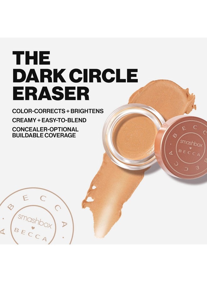 سماش بوكس كريم تصحيح لون البشرة تحت العين من X Becca | فيتامين E، تغطية كاملة + مصحح لون، 0.16 أونصة، فاتح/فاتح - Image 2