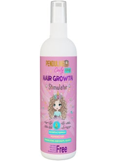 PENDULINE Curly Spray Hair Growth Stimulator (250ML) – Natural Hair Growth, Moisturizing & Strengthening Spray for Curly Hair  - Image 1
