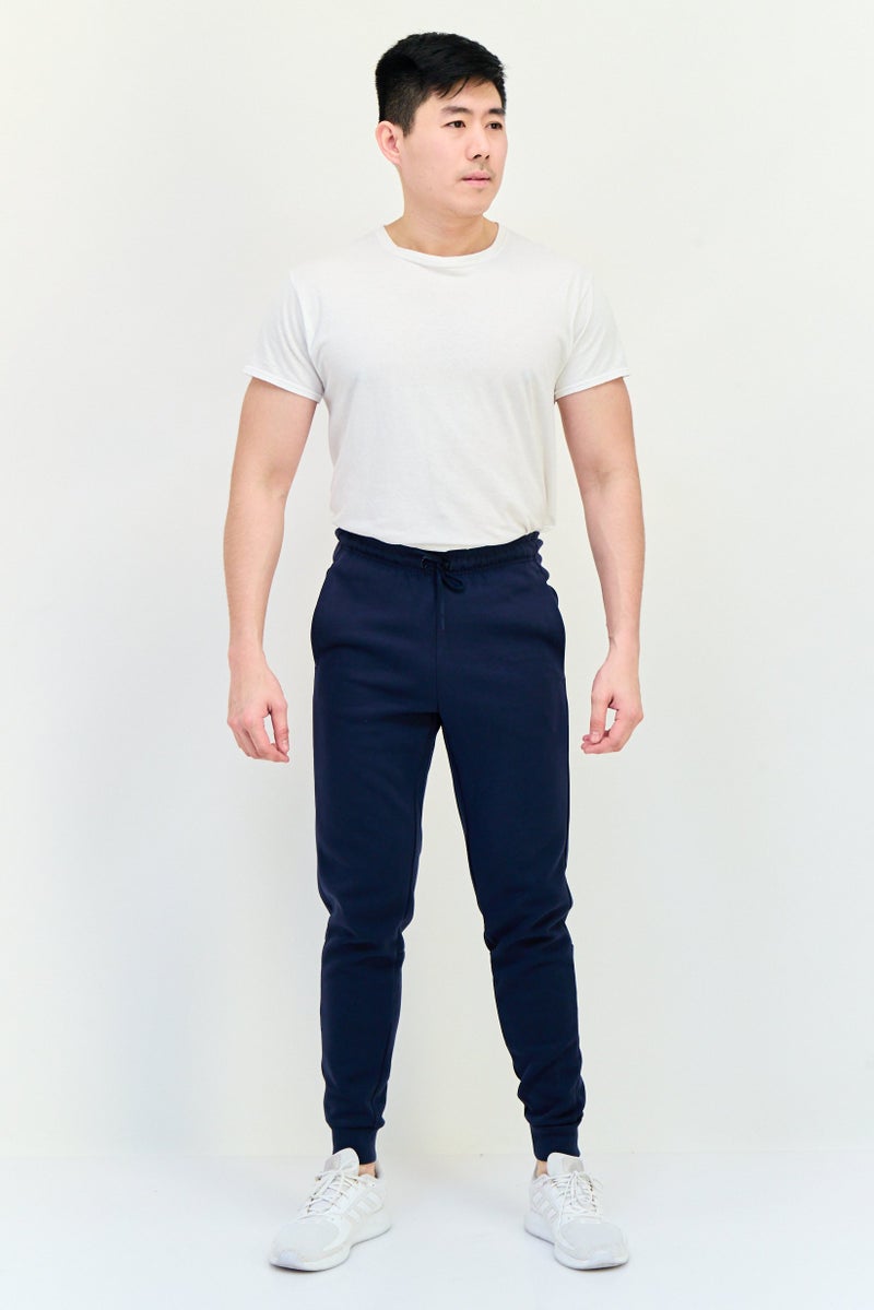 Adidas Men Sportswear Fit Outdoor Sweatpants, Navy  - Image 4