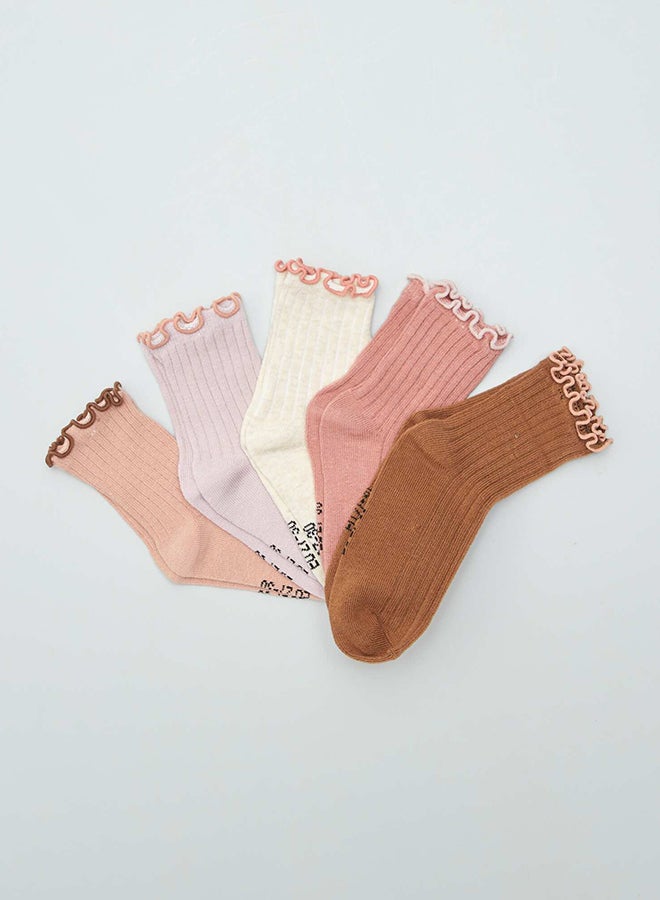 Kiabi Pack of 5 pairs of ribbed socks  - Image 1