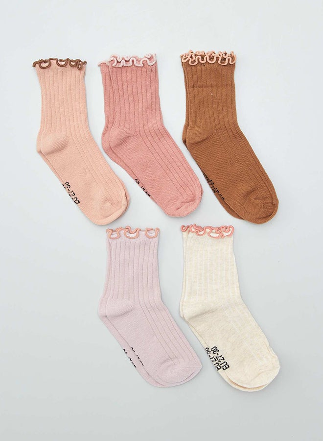 Kiabi Pack of 5 pairs of ribbed socks  - Image 2