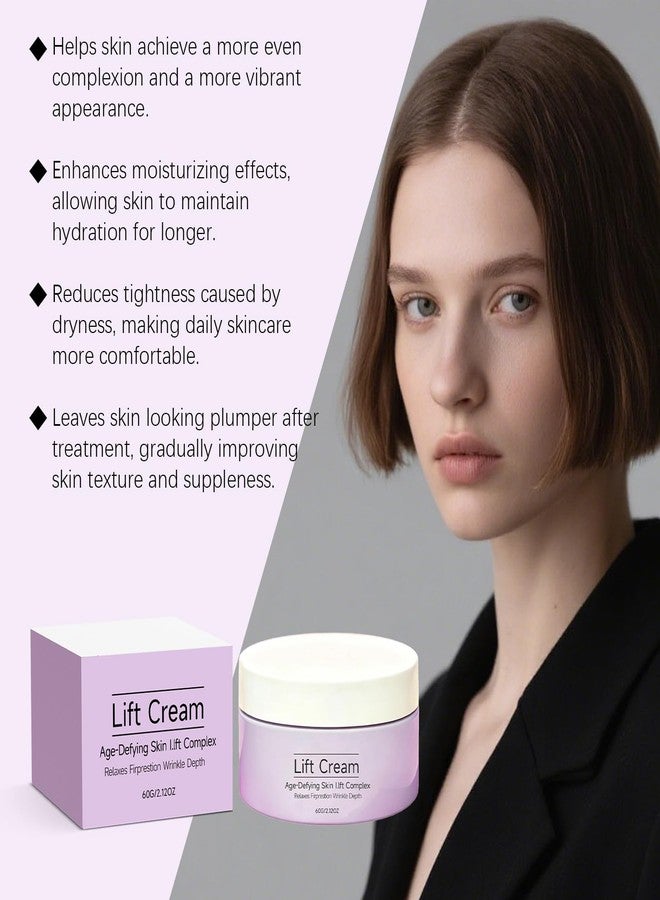 Krajiyya 2Pcs Noor Wonder Lift Cream, Upgrade Instant Face Lift Cream 60ml,Advanced Natural Anti-Wrinkle Firming Cream,Instant Tightening & Lifting for All Skin Types. - Image 5