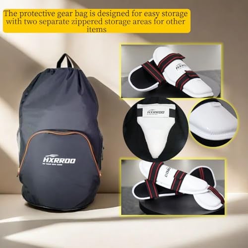 HXRROO Upgraded Taekwondo Sparring Gear Set, Training Equipment, Light Weighted and Soft, for Taekwondo Karate Trainer Children Youth Adult - Image 5