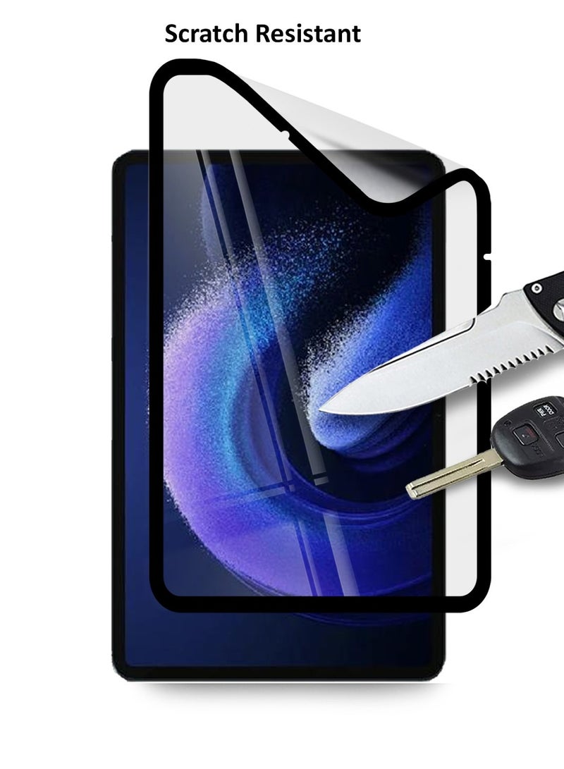 Techie Xiaomi Pad 6 / 6 Pro 11 inch 2023 9D Matte Ceramic Film Screen Protector - Premium Anti-Fingerprint Shield, Smooth Touch, Bubble-Free Installation  - Image 5