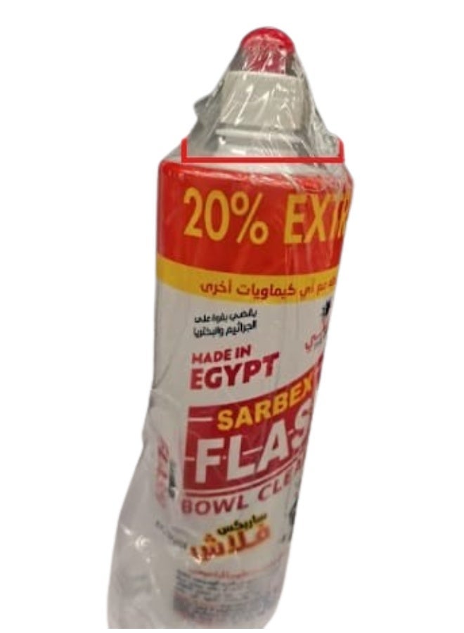 Sarbex Flash Floor & Bathroom Cleaner | Kills Germs & Bacteria | Deep Cleaning & Disinfection for Toilets | Fresh Scent | 1080g - Image 2