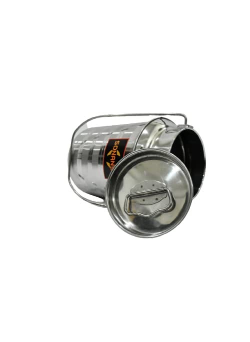 Sonanshi Sonanshi 2 Litre Capacity Stainless Steel Milk Container/Barni/Dolchi with LID  - Image 5