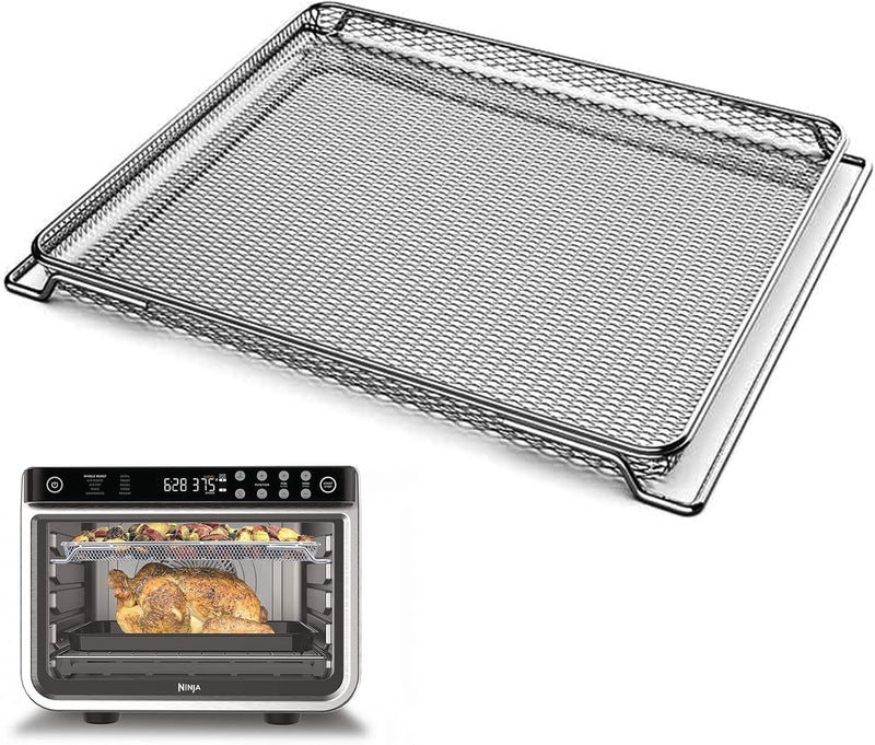 DEMEDO Air Fryer Oven Basket, Original Replacement Baking Trays for NINJA DT201 DT251 Foodi Digital Air Fryer Oven, Mesh Basket, Ideal Accessories for Air Frying and Dehydrating - Image 1