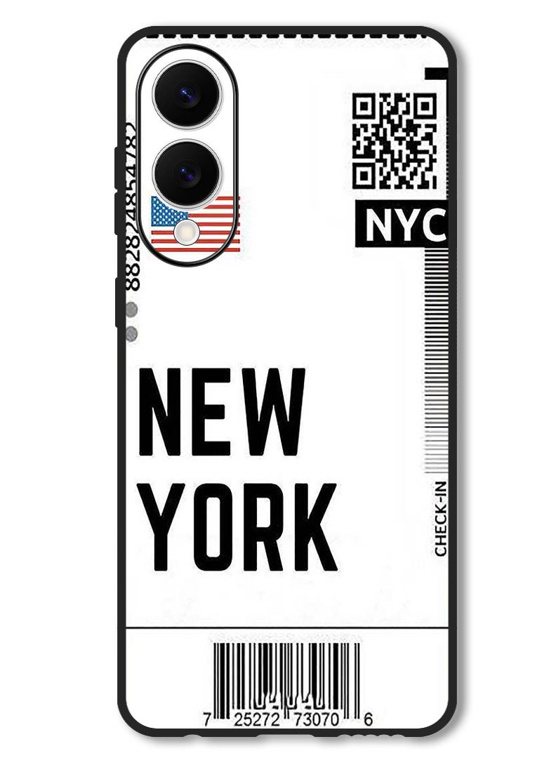 Theodor Case Compatible with Samsung Galaxy S25 Edge 6.7 Inch Protection Shockproof Bumper Cover NYC - Image 1