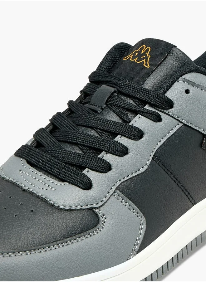 كابا Mens Panelled Lace-Up Sports Shoes