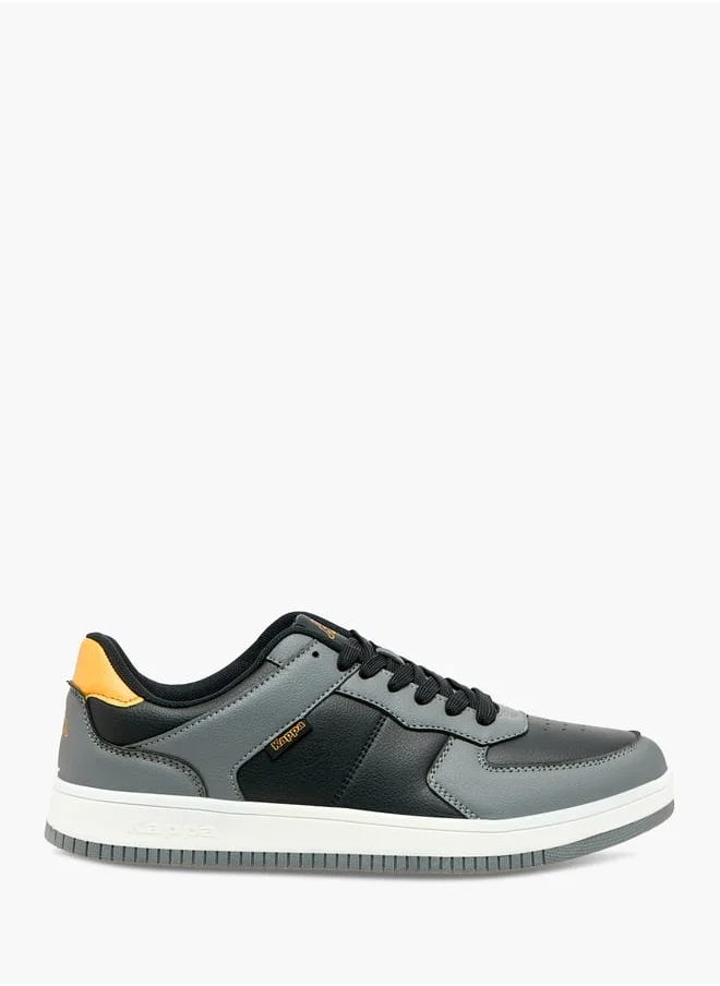 كابا Mens Panelled Lace-Up Sports Shoes
