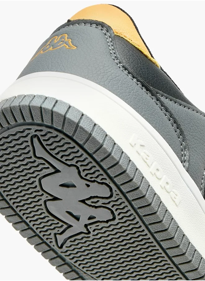 كابا Mens Panelled Lace-Up Sports Shoes