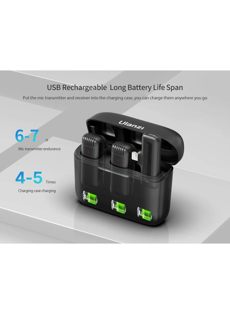 Ulanzi J12 2-Person Wireless Microphone System - IOS - Image 5