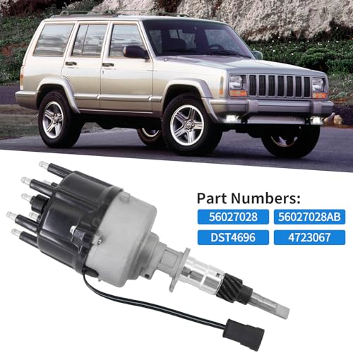 Dokili Distributor 56027027 4723067 4723066 Compatible with 1994-1997 Do.dge Da.kota J.eep Chero.kee TJ Wran.gler - Image 3