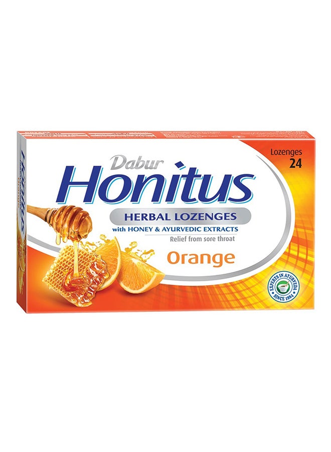 Dabur Honitus Herbal Lozenges Orange 24'S