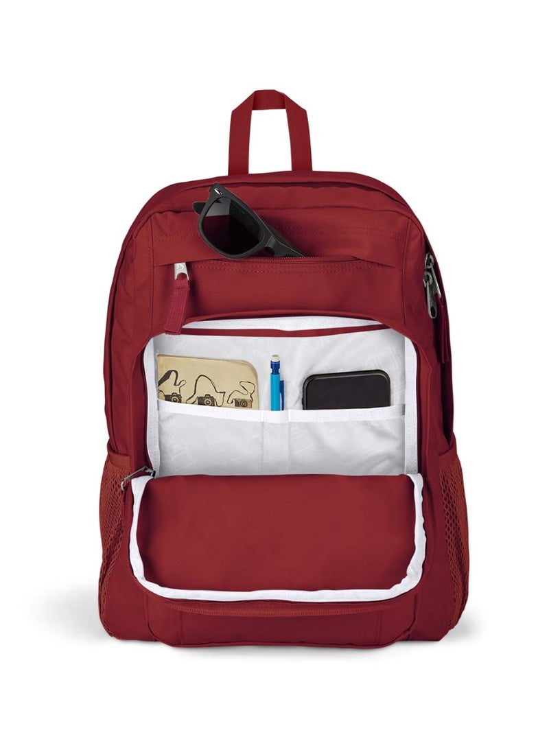 JANSPORT Union Pack Backpack With Padded Shoulders, 27L, 0.5 kg, 15.6 Inch - Russet Red  - Image 5