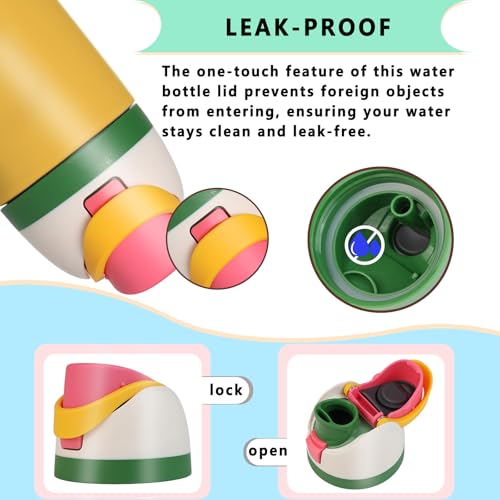 NTIERA Replacement Lid for Owala Freesip,Compatible with Owala Freesip Water Bottle 16oz 24oz 32oz 40oz,Premium Replacement Accessories for Owala Cap,LeakProof,BPA-Free(Forest Green) - Image 4